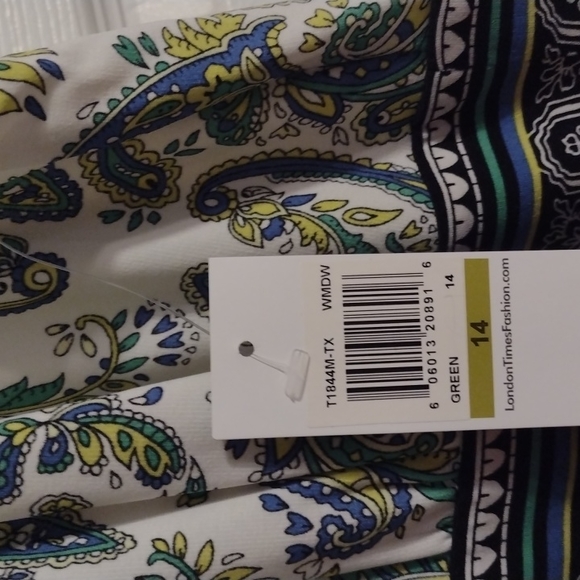 NWT London Times Paisley print - Picture 5 of 6